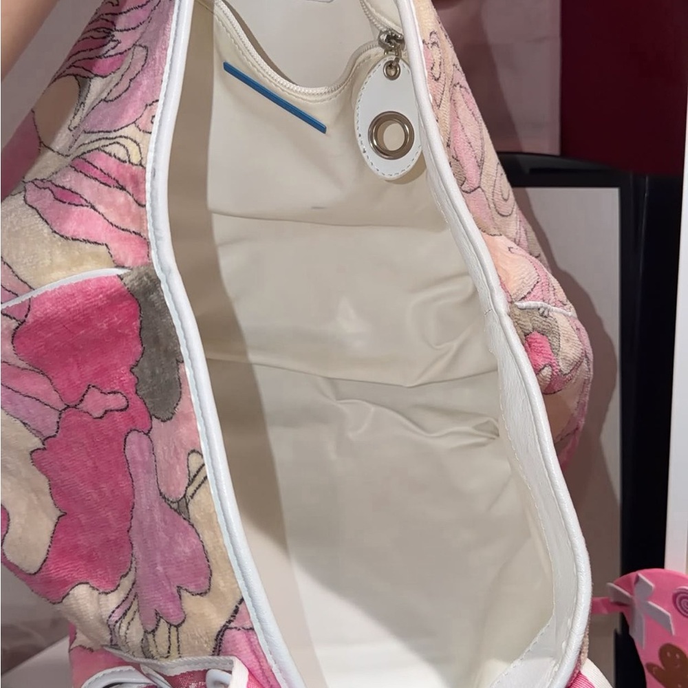 💖SOLD💖Emilio Pucci Pink Floral Tote - Picture 8 of 11